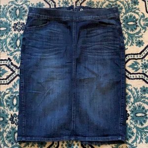 Express Jean skirt